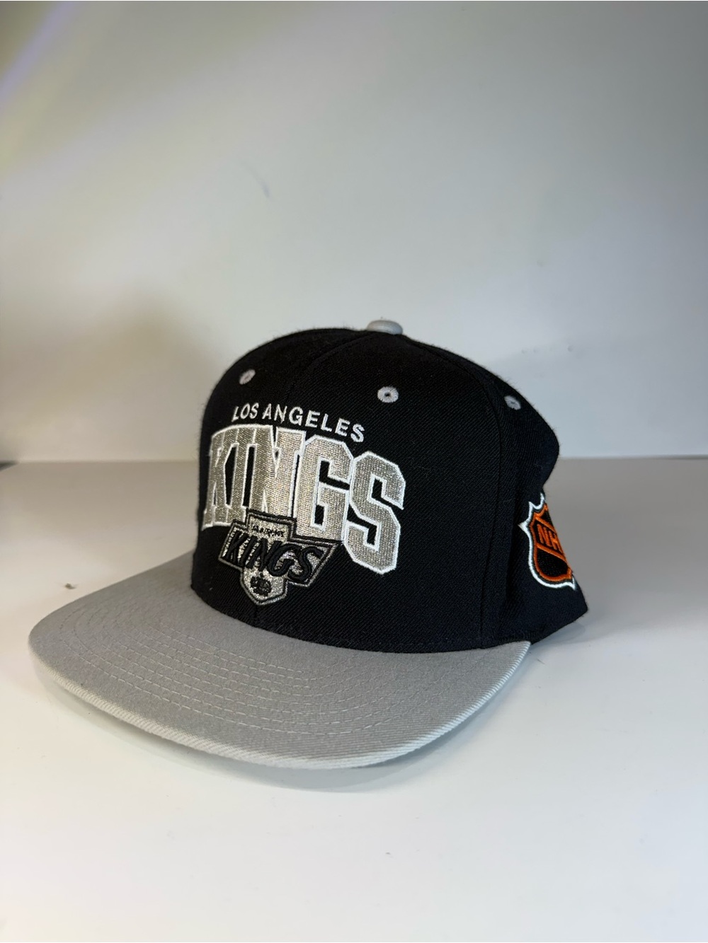 Mitchell & Ness Black and Gray Snapback Cap